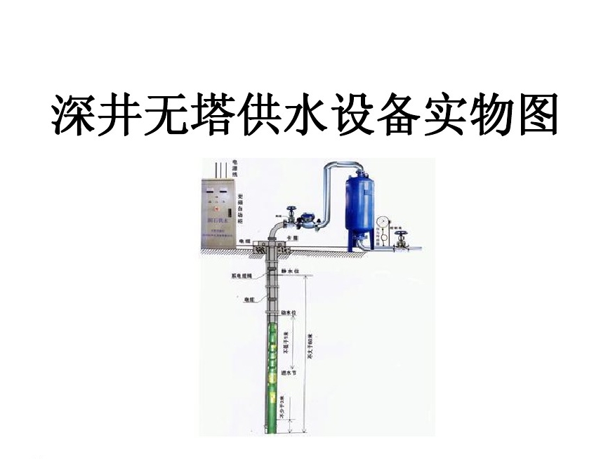 武陵源区井泵无塔式供水设备